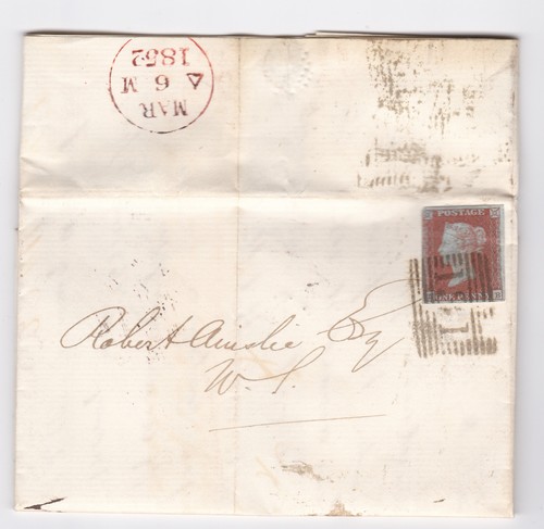 1852 penny red - 1852,