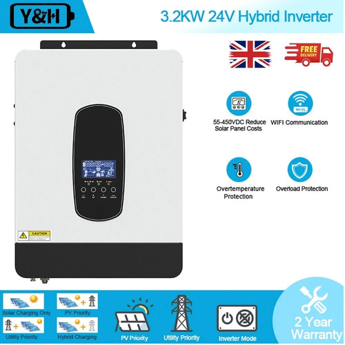 3200va 24v hybrid solar - 24v,