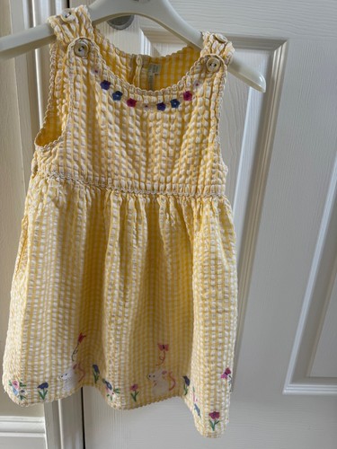 Jojo maman bebe yellow - jojo, gingham