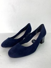 M&S Navy Insolia Suede Court
