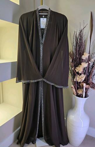 Chiffon abaya embellishments - chiffon,