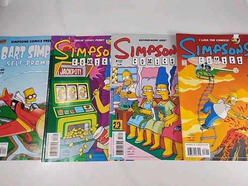 Simpsons comics lot - of, 4