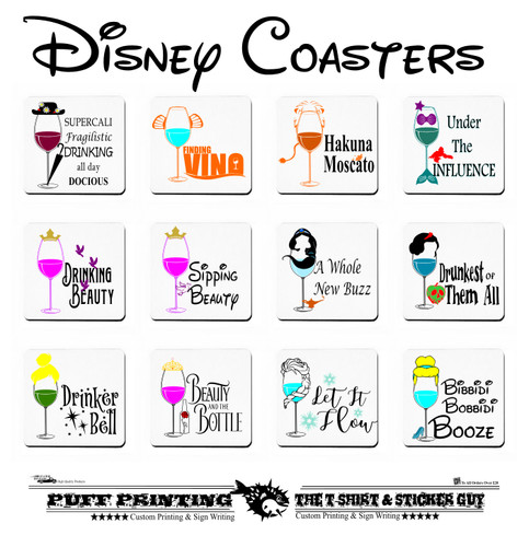 Disney coasters square - coasters,