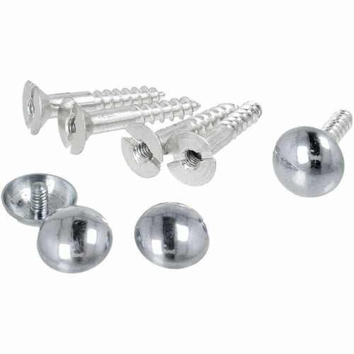 Mirror screws 25mm 1 - mirror, 25mm/1"