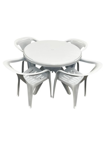 Plastic patio garden furniture - plastic,