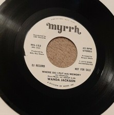 Wanda Jackson WLP promo 45