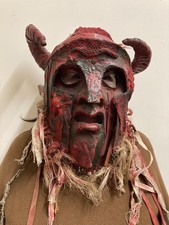 Halloween Red Demon Mask Headdress