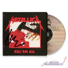 Metallica Signed Autographed