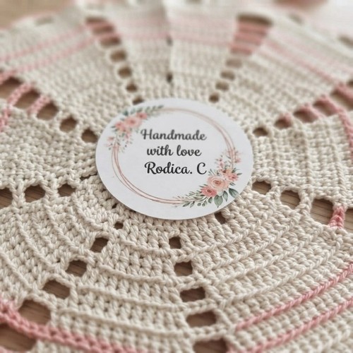 Handmade crochet doily - handmade, doily,