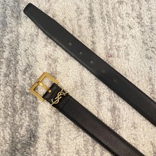 YSL Saint Laurent Belt Size 85