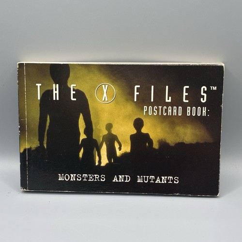 Vintage the files postcard - x-files,