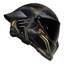 Ruroc Atlas 4.0 Track Motorcycle Helmet Carbon