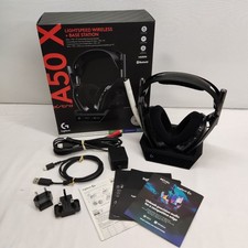 LOGITECH ASTRO A50X WIRELESS GAMING HEADSET + BASE STATION HDMI SPARE & REPAIR