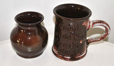Ewenny pottery vase - ewenny,