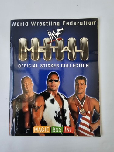 Wwf wwe metal 2001 sticker - /,
