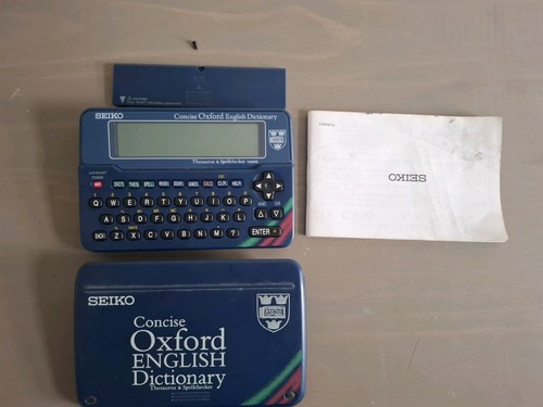 Seiko er6000 oxford dictionary - seiko,