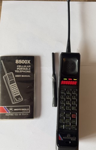 1987 motorola dynatac 8500x - dynatac,