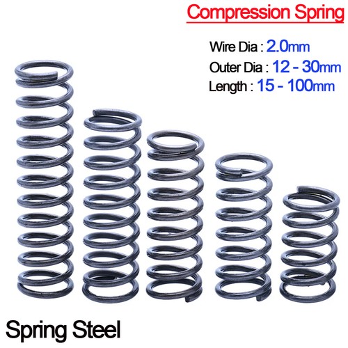 Compression spring steel 0 - compression,