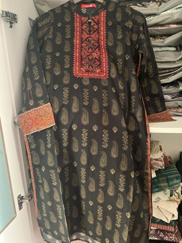 Pakistani designer kurta size - designer,
