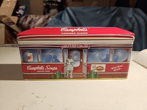 Vintage campbell soup - vintage, corner