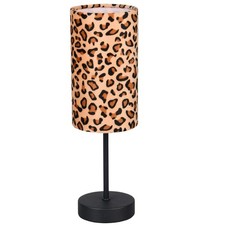 Black Metal Modern Table Lamp