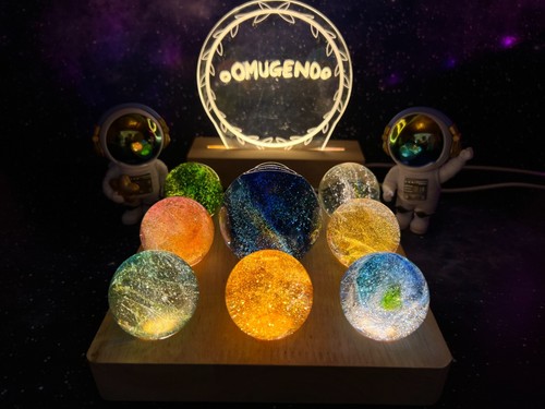 Chakra galaxy spheres night - 9,