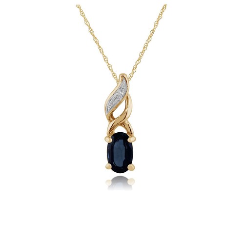 Classic oval sapphire - classic, &