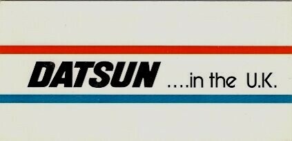 Datsun range 1975 - datsun, foldout