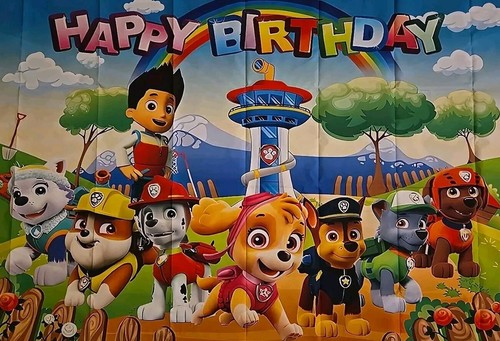 Paw patrol character birthday - patrol,