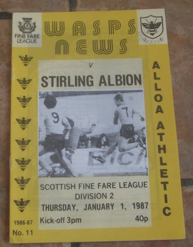 1986 alloa athletic - 1986-87,