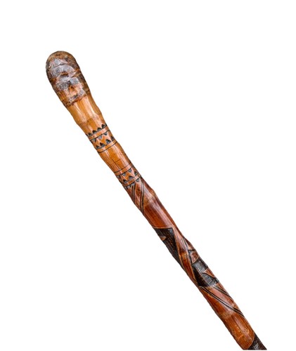 Vintage japanese carved bamboo - japanese,