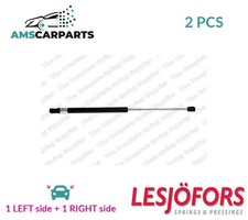 Tailgate boot struts - set, rear