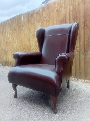 Leather armchair laura ashley - leather,