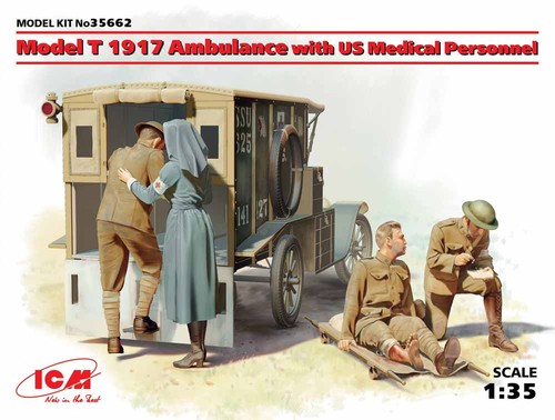 Icm 35662 model 1917 - model,