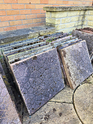 Square concrete paving - 42,