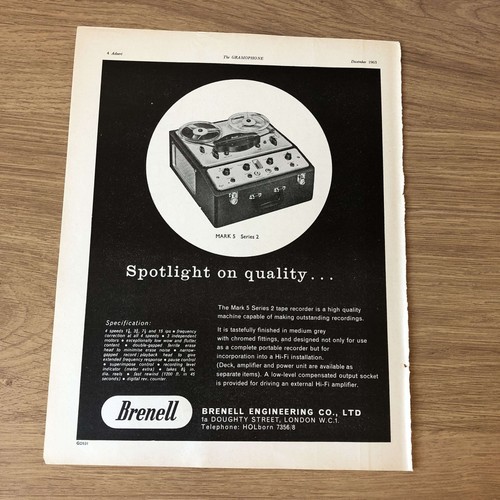Gram176 magazine advert - advert, 11x8