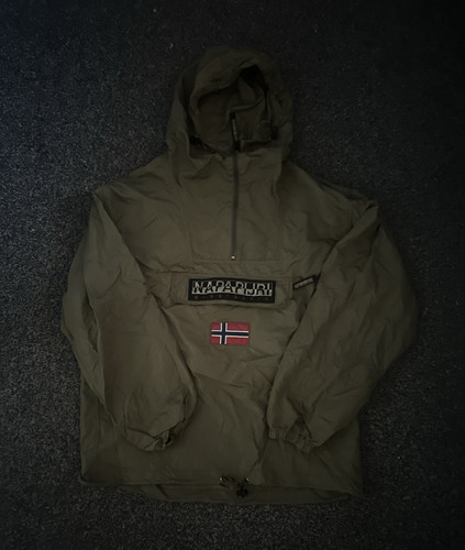 Napapijri men green hooded - napapijri,