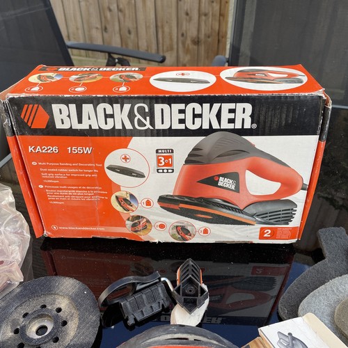 Black decker ka226 orbital - black,