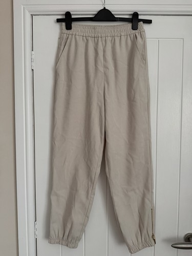 Zara ivory joggers size - , s