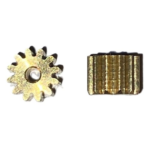 Brass pinion gears teeth - brass,