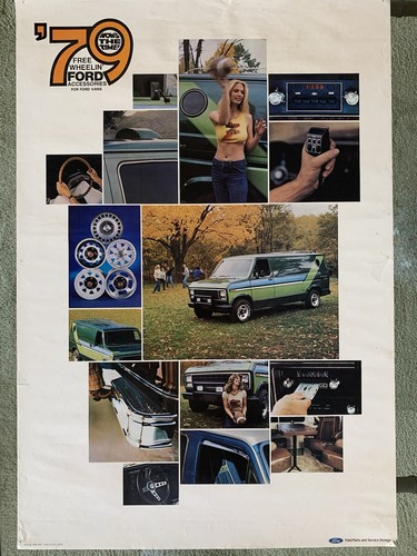 Vintage ford custom van - 70’s,