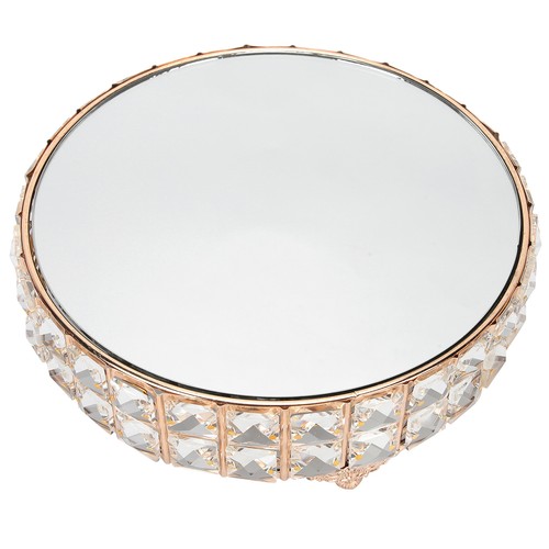 Crystal cake stand - (circle),