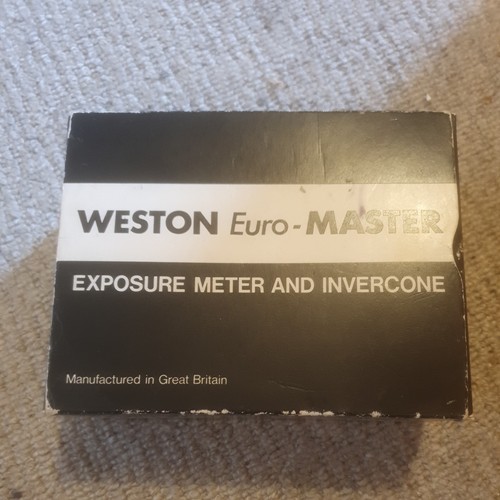 Weston master exposure meter - master,