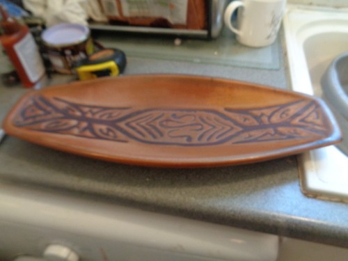 Lamorna art pottery - , dish,
