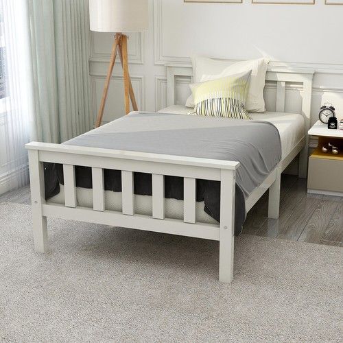 Single bed solid - single, wood