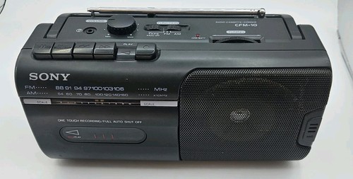 Sony cfm radio cassette - radio,