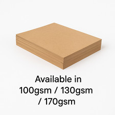 Recycled brown kraft paper - brown,