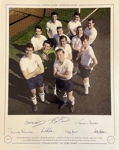 Tottenham hotspur multi signed - multi,