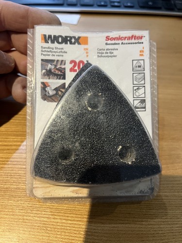 Worx sonicrafter sanding sheet - worx,