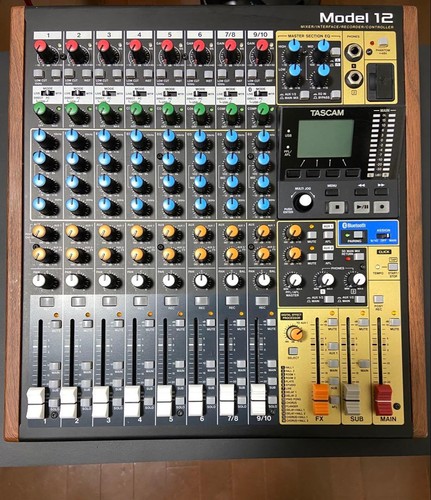 Tascam model track - tascam, 12-track